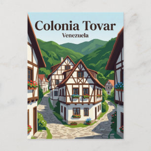 Cartão Postal Colônia Tovar Venezuela