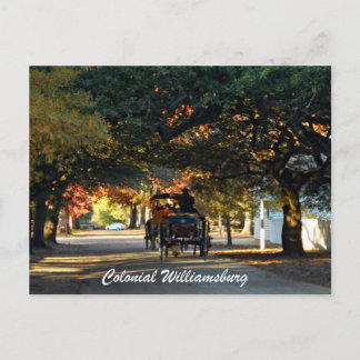 Cartão Postal Colonial Williamsburg