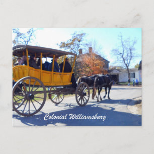 Cartão Postal Colonial Williamsburg