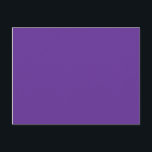 Cartão Postal color rebecca purple<br><div class="desc">color rebecca purple 663399</div>