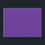 Cartão Postal color rebecca purple<br><div class="desc">color rebecca purple 663399</div>