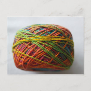 Cartão Postal Coloração de Arn Handspun