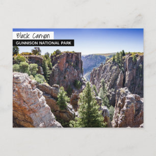 Cartão Postal Colorado Black Canyon