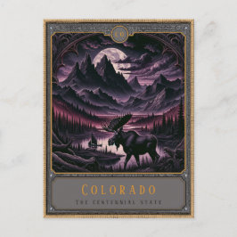 Cartão Postal Colorado | Cartão-postal de arte gótica