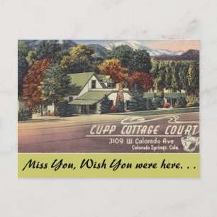 Cartão Postal Colorado, Cupp Cottage Court