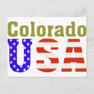 Cartão Postal Colorado USA Aashen alfa