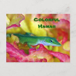 Cartão Postal Colorful Hawaii