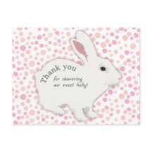 Colorida Bolinhas Coelhinho, Obrigado