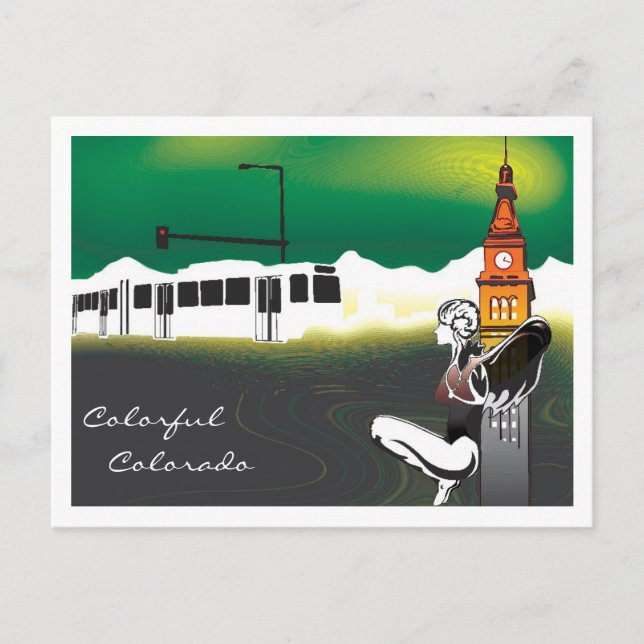 Cartão Postal Colorida colorida. (Frente)