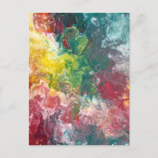 Cartão Postal Colorida Marble (Frente)