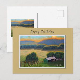 Cartão Postal Colorida Missouri Ozark Mountain Birthday