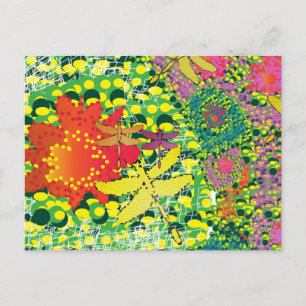 Cartão postal Colorido do Deserto