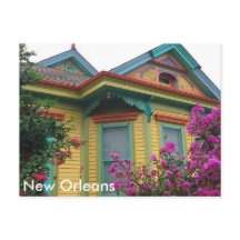Cartão postal Colorido House in New Orleans