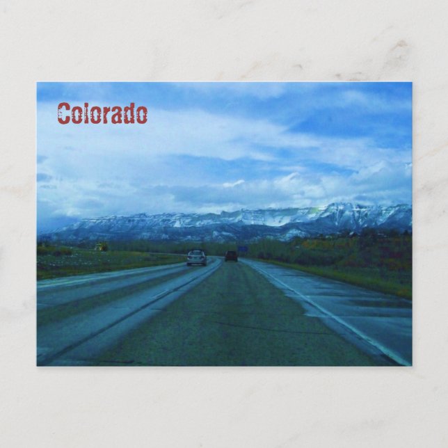 Cartão Postal Colorir Colorado (Frente)