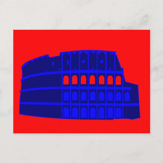 Cartão Postal Colosseum (Frente)