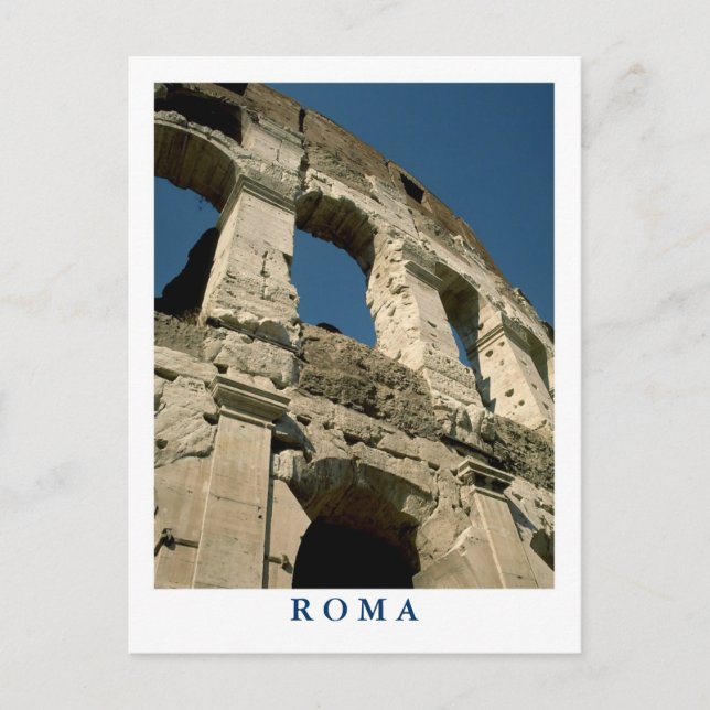 Cartão postal "Colosseum, Roma" (Frente)