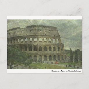 Cartão Postal Colosseum, Roma