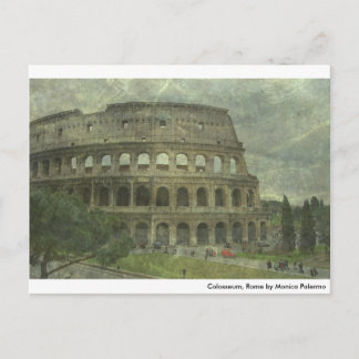 Cartão Postal Colosseum, Roma
