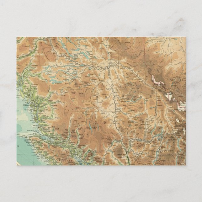 Cartão Postal Colúmbia Britânica (Frente)