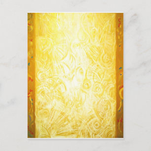 Cartão Postal Coluna de Luz (simbolismo de abstrato)