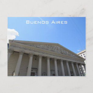 Cartão Postal colunas Buenos aires