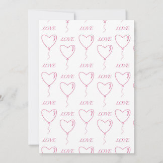 Cartão postal com amor