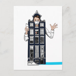 Cartão Postal "Com amor"