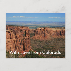 Cartão Postal Com amor do Colorado
