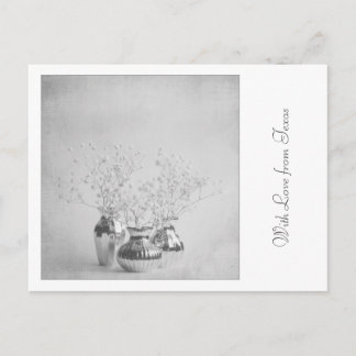 Cartão Postal Com amor do Texas Postcard - Simetria Floral