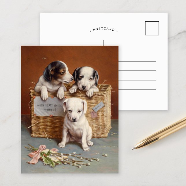 Cartão Postal Com desejo de Heaty Guud | Carl Reichert (Criador carregado)