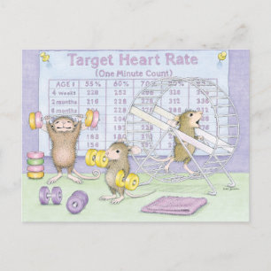 Cartão postal com Designs de mouse doméstico®