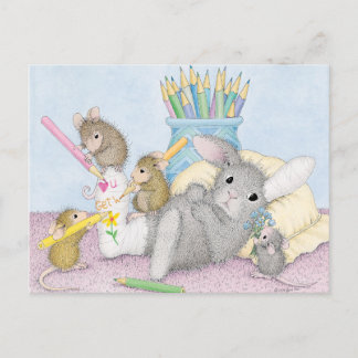 Cartão postal com Designs de mouse doméstico®