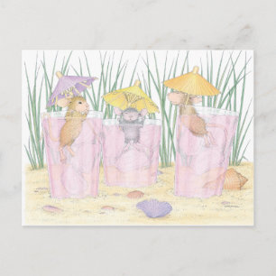 Cartão postal com Designs de mouse doméstico®