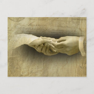 Cartão Postal Com este Anel, o Amor Romântico dos Casamentos vin