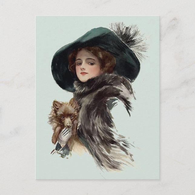 Cartão Postal Com seu cachorro (Frente)