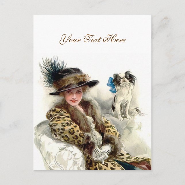 Cartão Postal Com seu cachorro 2 (Frente)