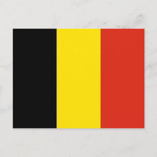 Cartão postal com Sinalizador Bélgica