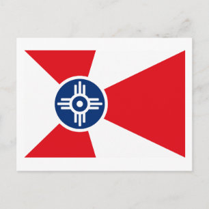 Cartão postal com Sinalizador Wichita