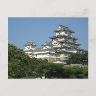 Cartão postal com vista ao Castelo de Himeji
