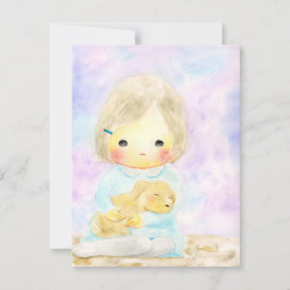 Cartão Postal Com você