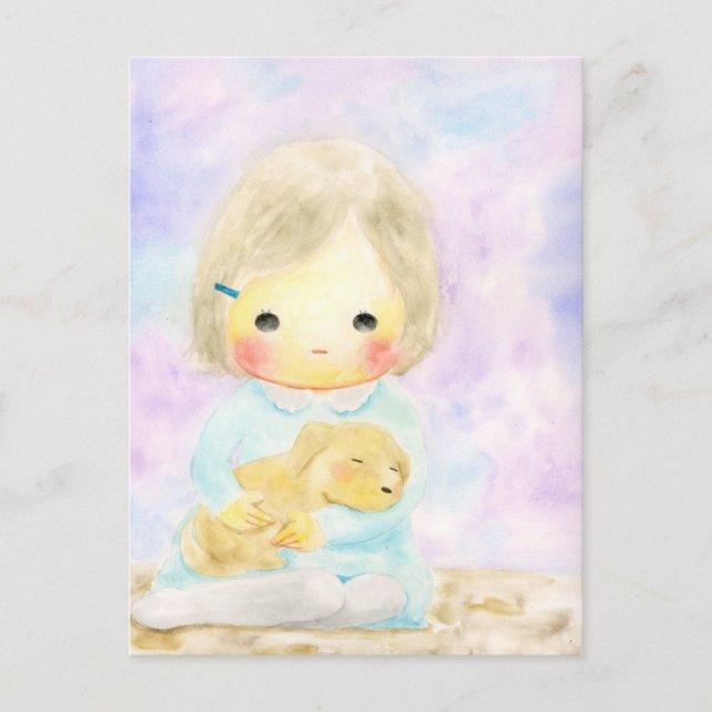 Cartão Postal Com você (Frente)