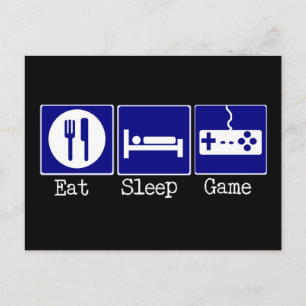 Cartão Postal Coma, Dorme, Jogo