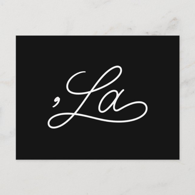 Cartão Postal Coma La 2024 (Frente)