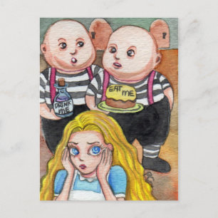 Cartão Postal Coma-me e beba-me