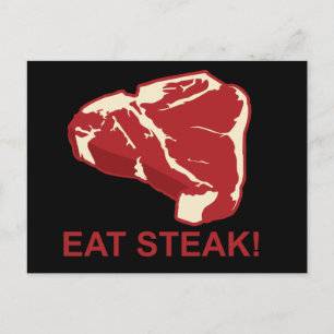 Cartão Postal Coma STeak