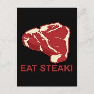 Cartão Postal Coma STeak