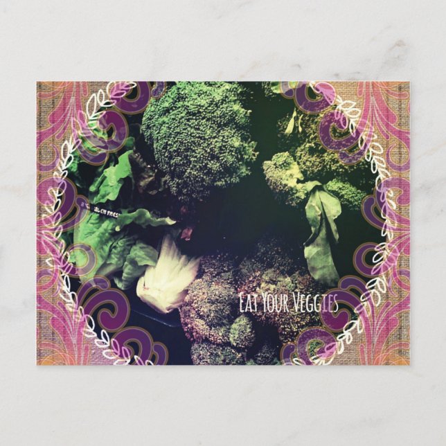 Cartão Postal Coma suas vegetações (Frente)