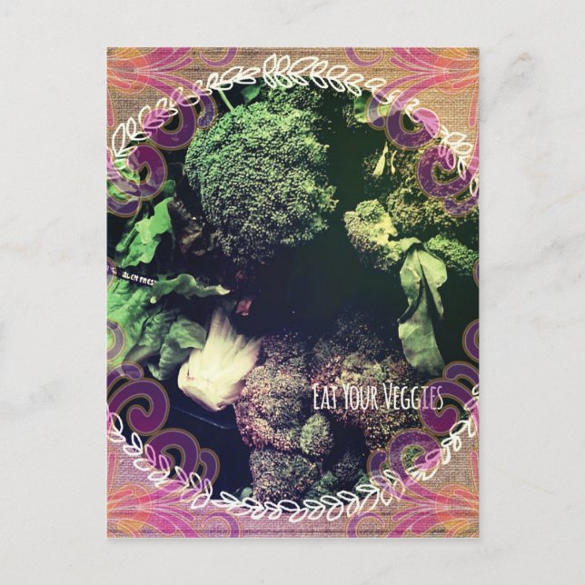 Cartão Postal Coma suas vegetações (Frente)