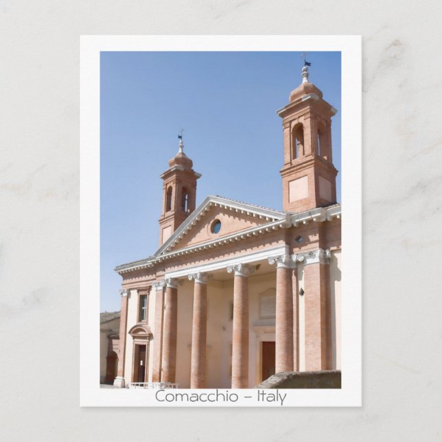 Cartão Postal Comacchio (Frente)