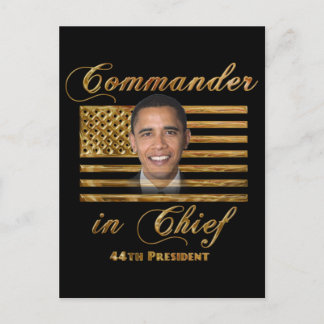 Cartão Postal Comandante Chefe, Barack Obama